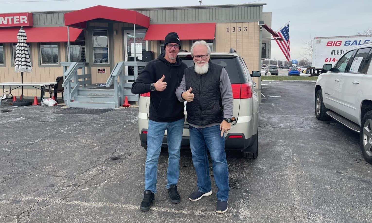 Jason's GMC Terrain w Ron